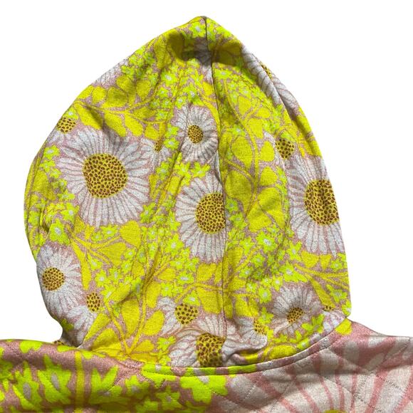 🌼 HP 🌼 Conditions Apply x Anthro | Leera Hoodie | Yellow Floral Motif | XL | HTF - Picture 6 of 10